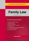 A Straightforward Guide to Family Law cover