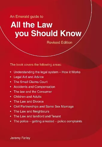 All The Law You Should Know cover