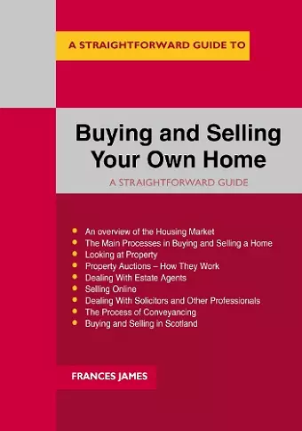 Buying And Selling Your Own Home cover