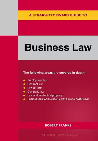 A Straightforward Guide to Business Law Revised Edition-2026 cover