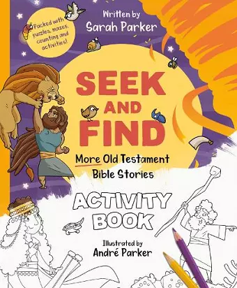 Seek and Find: More Old Testament Bible Stories Activity Book cover