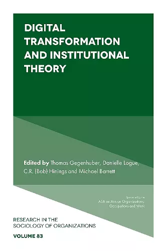 Digital Transformation and Institutional Theory cover