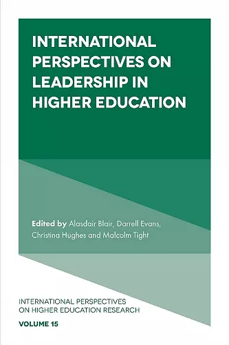 International Perspectives on Leadership in Higher Education cover