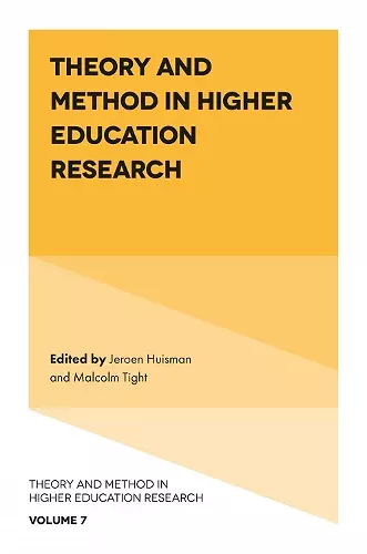 Theory and Method in Higher Education Research cover