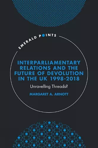 Interparliamentary Relations and the Future of Devolution in the UK 1998-2018 cover