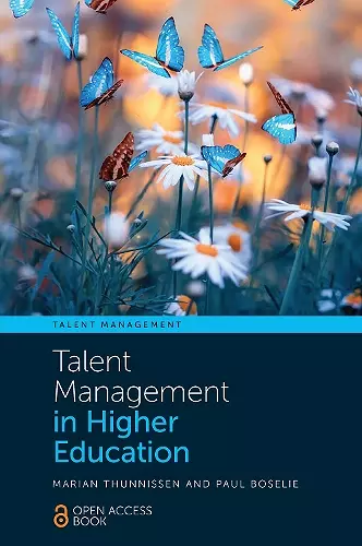 Talent Management in Higher Education cover