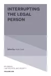 Interrupting the Legal Person cover