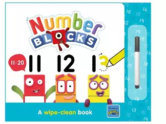 Numberblocks 11-20: A Wipe-Clean Book cover