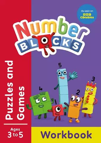 Numberblocks Puzzles and Games (Red Level Workbook) cover