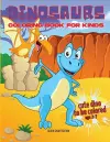 Cute Dinosaurs coloring book cover