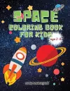 SPACE coloring book cover