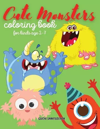 Cute Monsters color book cover