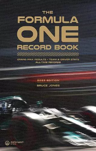 The Formula One Record Book (2023) cover