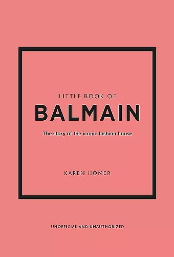 Little Book of Balmain cover
