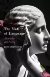 The Matter of Language – Abstraction and Poetry cover