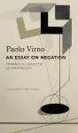 An Essay on Negation cover