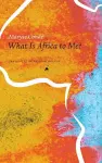 What Is Africa to Me? cover