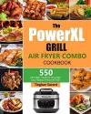 The PowerXL Grill Air Fryer Combo Cookbook cover
