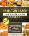 1500 Hamilton Beach Air Fryer Oven Cookbook cover