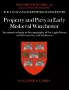 Property and Piety in Early Medieval Winchester cover