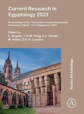 Current Research in Egyptology 2023 cover