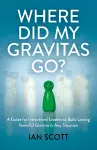 Where Did My Gravitas Go? cover
