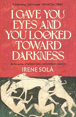 I Gave You Eyes and You Looked Toward Darkness cover