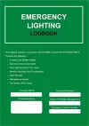 Emergency Lighting Logbook cover