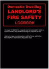 Landlords Domestic Dwelling Fire Safety Logbook cover
