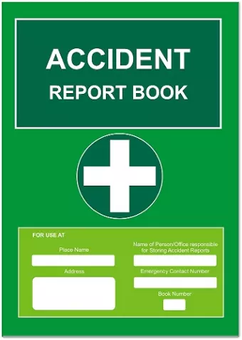 Accident Record Book cover