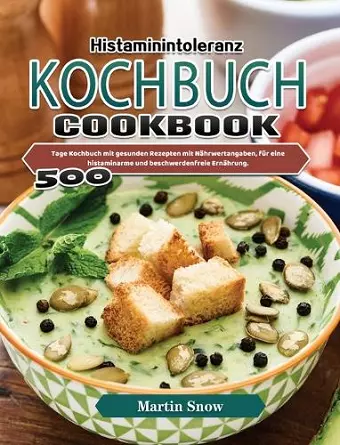 Histaminintoleranz Kochbuch cover