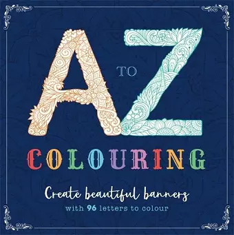 A to Z Colouring cover
