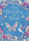 Inspirational Colouring: Butterflies and Birds cover