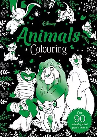 Disney: Animals Colouring cover