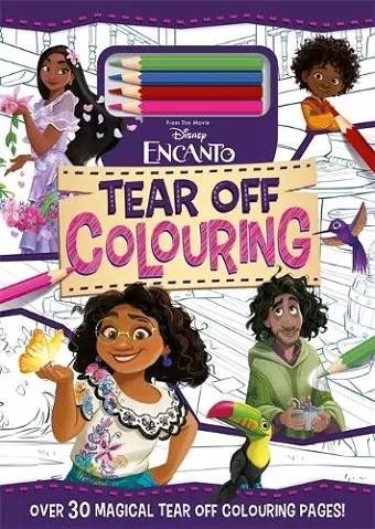 Disney Encanto: Tear Off Colouring cover