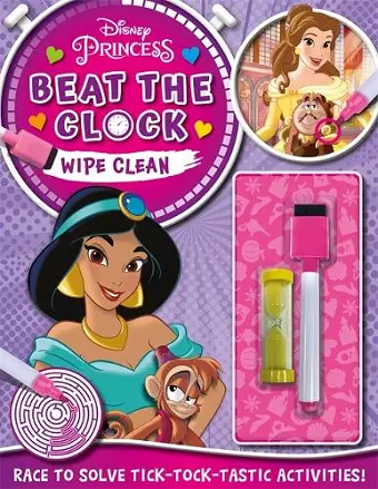 Disney Princess: Beat the Clock Wipe Clean cover