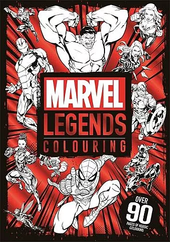 Marvel Legends Colouring cover