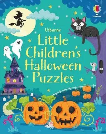 Little Children's Halloween Puzzles cover