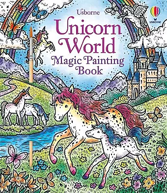 Unicorn World Magic Painting Book cover