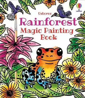 Rainforest Magic Painting Book cover