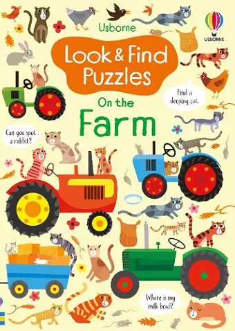 Look and Find Puzzles On the Farm cover