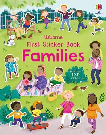First Sticker Book Families cover