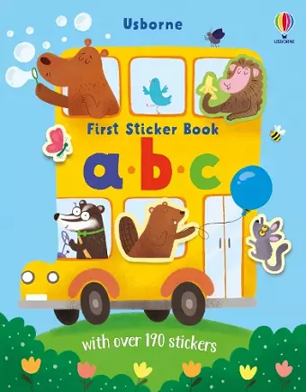 First Sticker Book abc cover