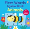 First Words Jigsaw Book: Animals cover
