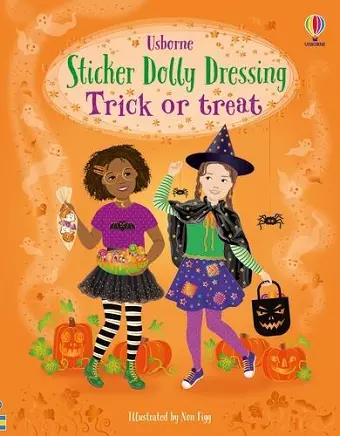 Sticker Dolly Dressing Trick or treat cover