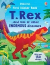 First Sticker Book T. Rex cover