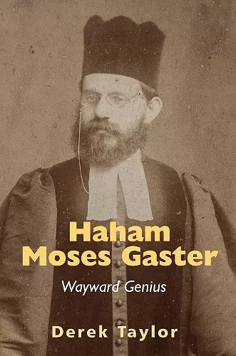 Haham Moses Gaster cover