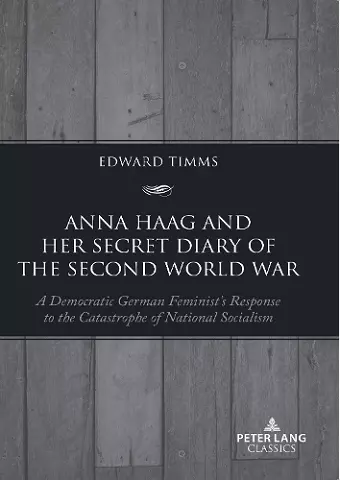 Anna Haag and her Secret Diary of the Second World War cover