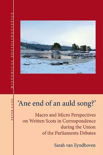 «Ane end of an auld song?» cover