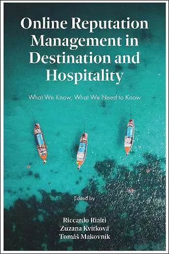 Online Reputation Management in Destination and Hospitality cover